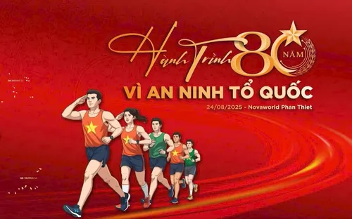 Giải chạy “Hành trình 80 năm – Vì An ninh Tổ quốc”