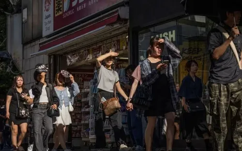 Nhật Bản đồng loạt ghi nhận mức nhiệt cao kỷ lục tại 17 khu vực