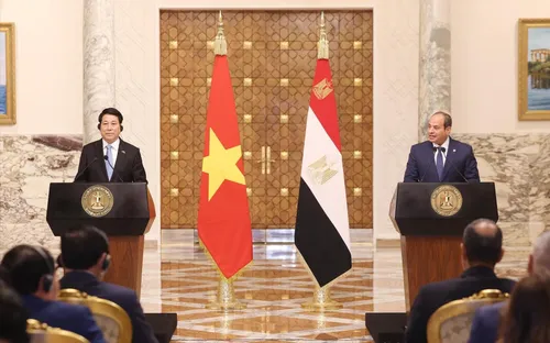 Chuyến công tác của Chủ tịch nước Lương Cường: Thúc đẩy quan hệ giữa Việt Nam với Ai Cập, Angola lên tầm cao mới