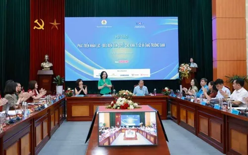 Doanh nghiệp trước áp lực nguồn nhân sự cho chuyển đổi số - tăng trưởng xanh