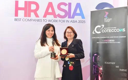 HR Asia công bố danh sách Nơi làm việc tốt nhất châu Á 2025 tại Việt Nam