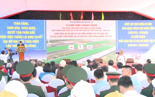 Khởi công Dự án đường cất hạ cánh số 2 Cảng hàng không Phù Cát