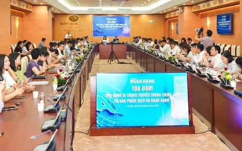 Ứng dụng AI trong truyền thông chính sách và sản phẩm, dịch vụ ngân hàng