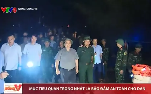 Nóng cùng V8 - Bản tin ứng phó bão số 5 (11h00, ngày 25/8/2025)