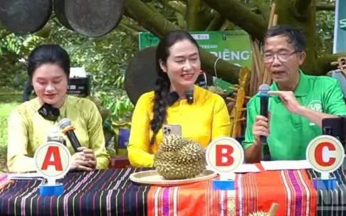 Đắk Lắk: Nữ Bí thư xã livestream bán sầu riêng, thu hút 3,8 tỷ đồng hỗ trợ
