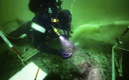 Khai quật khu định cư thời đồ đá bị nhấn chìm dưới đáy biển ở Đan Mạch