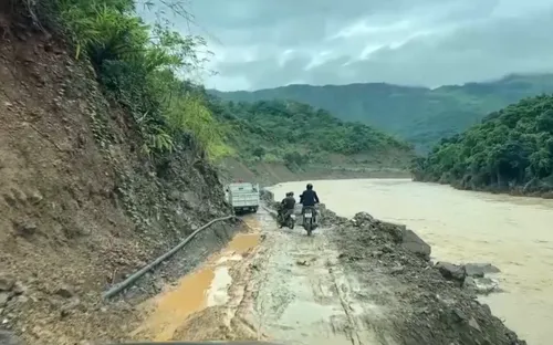 Tiềm ẩn sạt lở đất ở khu vực phía Tây tỉnh Nghệ An