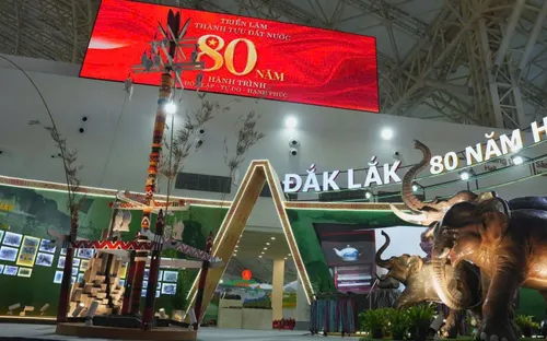 Giới thiệu Đắk Lắk năng động, hội nhập, giàu bản sắc tại Triển lãm Thành tựu Đất nước