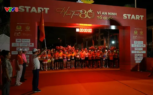 Những hình ảnh đẹp tại Giải chạy "Hành trình 80 năm – Vì an ninh Tổ quốc"