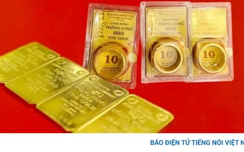 Giá vàng hôm nay 31/8: Giá vàng trong nước cao hơn thế giới hơn 20 triệu đồng/lượng