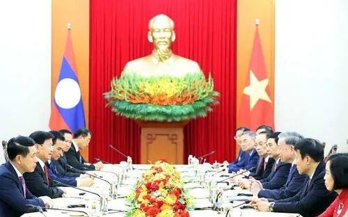 Tổng Bí thư: Vun đắp và phát triển quan hệ đặc biệt Việt - Lào ngày càng bền chặt