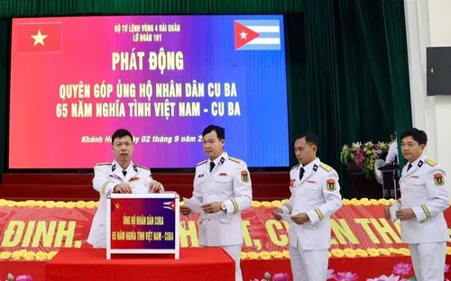 Vùng 4 Hải quân: nhiều hoạt động ý nghĩa trong dịp Quốc khánh 2/9