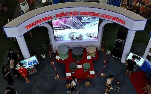 Triển lãm Thành tựu đất nước - 80 năm Hành trình Độc lập - Tự do - Hạnh phúc (Không gian trưng bày tỉnh Thanh Hóa)