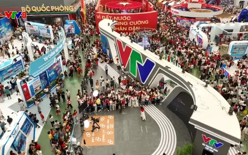 Triển lãm Thành tựu đất nước - 80 năm Hành trình Độc lập - Tự do - Hạnh phúc (Không gian trưng bày của VTV - Đài truyền hình Việt Nam)