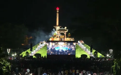 Xem phim "Mưa đỏ" giữa Thành cổ Quảng Trị