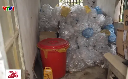 Khó khăn trong xử lý chất thải y tế ở Tuyên Quang