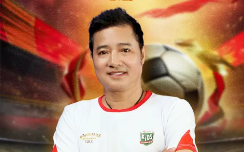 Cựu danh thủ Hồng Sơn trở lại với Cầu thủ nhí 2025
