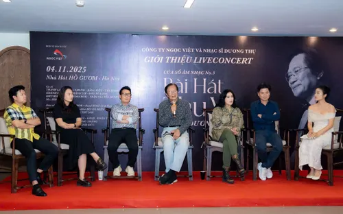 “Dương Thụ - Bài hát Thu về”: Đêm nhạc gợi ký ức đẹp của tình yêu và tuổi trẻ