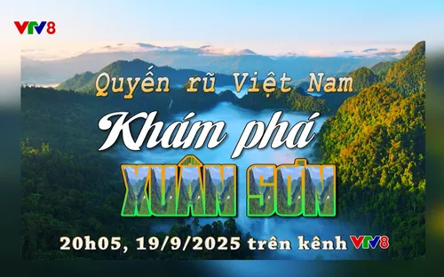 Đón xem "Quyến rũ Việt Nam: Khám phá Xuân Sơn" lúc 20h05, ngày 19/9/2025 trên kênh VTV8