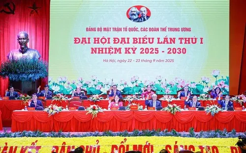 Đại hội Đảng đầu tiên của 6 đảng bộ trực thuộc Trung ương