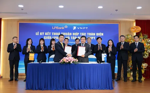 VNPT và LPBank ký kết hợp tác toàn diện, thúc đẩy chuyển đổi số và phát triển bền vững