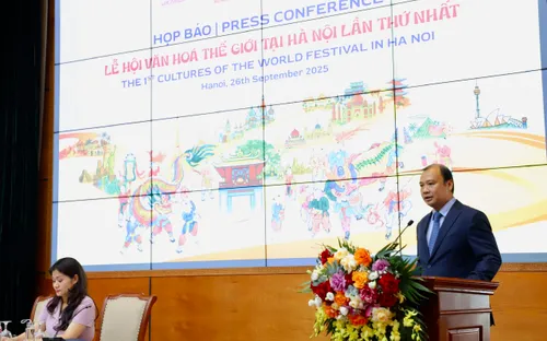 "Bữa tiệc" đặc sắc tại Lễ hội Văn hóa thế giới tại Hà Nội lần thứ nhất