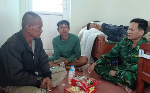 Phút sinh tử của ngư dân trong vụ hai tàu cá đứt neo trôi dạt ra biển