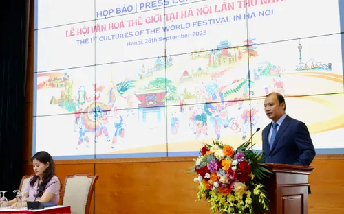 Lùi thời gian tổ chức Lễ hội Văn hóa Thế giới tại Hà Nội vì mưa bão