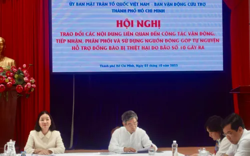 TP Hồ Chí Minh triển khai kế hoạch hỗ trợ đồng bào bị thiệt hại do bão số 10
