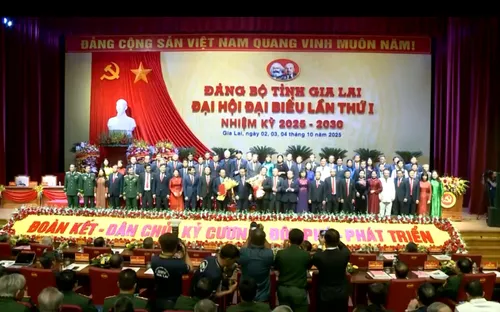 Khai mạc Đại hội đại biểu Đảng bộ tỉnh Gia Lai lần thứ I