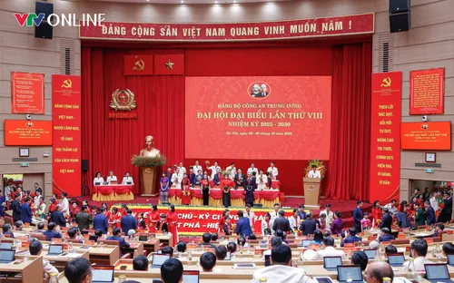 Khai mạc trọng thể Đại hội đại biểu Đảng bộ Công an Trung ương lần thứ VIII, nhiệm kỳ 2025-2030