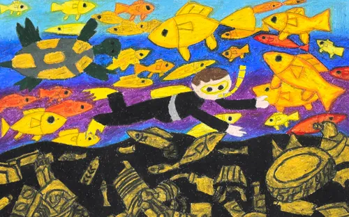 Cuộc thi và Triển lãm tranh thiếu nhi toàn quốc 2025 trao 44 giải thưởng