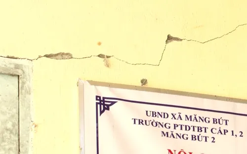 Cuộc sống của thầy và trò vùng tâm chấn bị xáo trộn