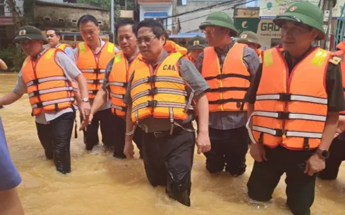 Triển khai đồng bộ, quyết liệt các giải pháp khắc phục hậu quả thiên tai sau bão số 11