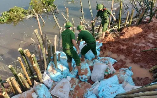 Bắc Ninh phát công điện khẩn, ứng phó lũ đặc biệt lớn trên sông Cầu và sông Thương