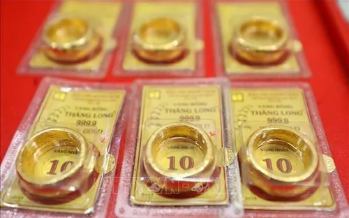 Giá vàng nhẫn tăng gần 4 triệu đồng/lượng