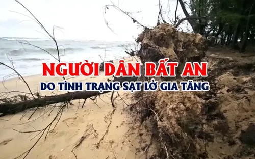 Người dân bất an do tình trạng sạt lở gia tăng