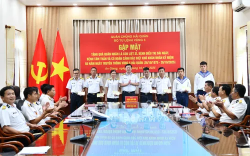 Vùng 5 Hải quân tri ân các gia đình chính sách, lan tỏa truyền thống “Uống nước nhớ nguồn”