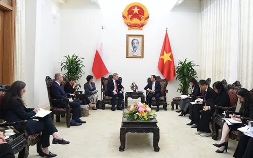 Việt Nam mong muốn tăng cường quan hệ hợp tác nhiều mặt với Ba Lan