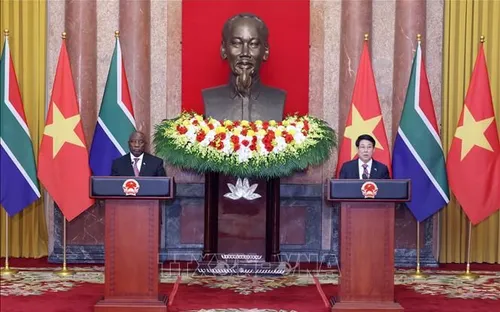 Tuyên bố chung Việt Nam - Nam Phi