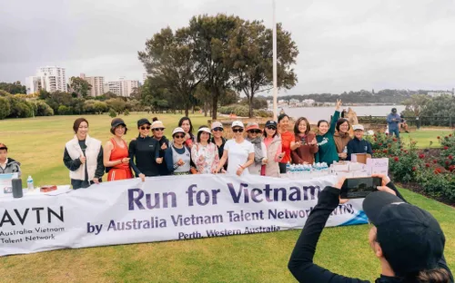 “Chạy vì Việt Nam 2025”- Từ Australia hướng về đồng bào vùng lũ