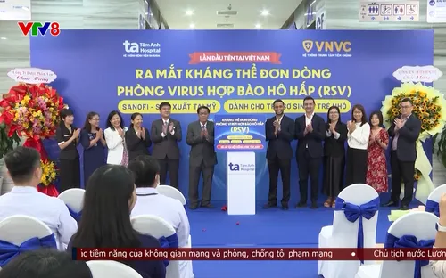 Việt Nam lần đầu tiên có kháng thể đơn dòng phòng viêm phổi, viêm phế quản