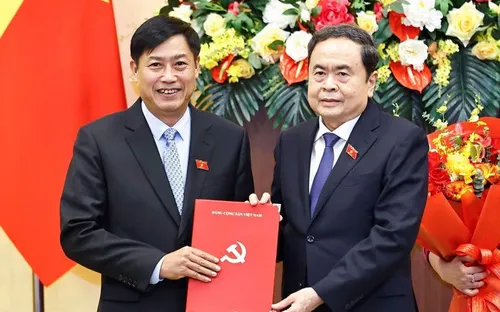 Chủ tịch Quốc hội chủ trì Lễ công bố các quyết định về công tác cán bộ