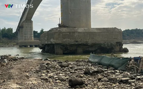 Phú Thọ: Khẩn trương khắc phục sự cố hư hỏng cầu sông Lô