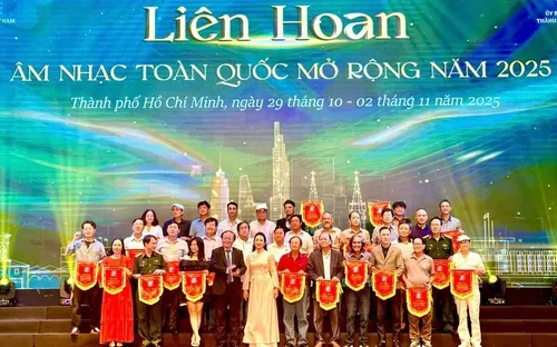 Liên hoan Âm nhạc toàn quốc mở rộng 2025 vinh danh 89 tác phẩm tiêu biểu
