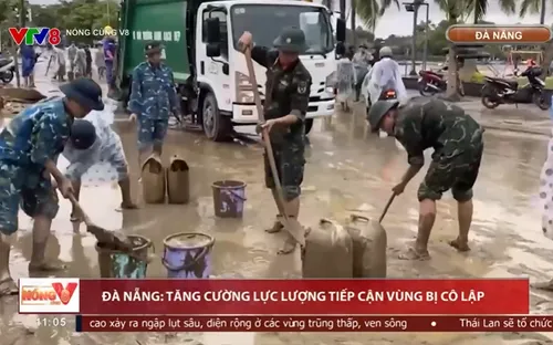 Đà Nẵng tăng cường lực lượng tiếp cận vùng bị cô lập