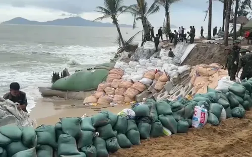 Các địa phương ven biển TP Đà Nẵng khẩn trương đối phó bão