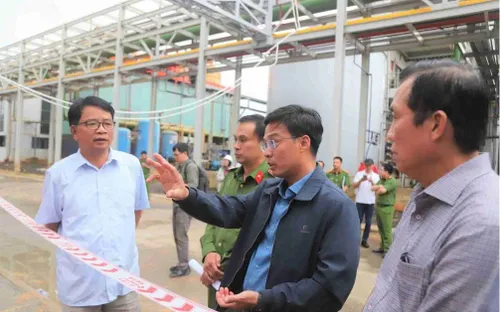 Điều tra nguyên nhân vụ nổ bồn chứa axit làm 2 người tử vong ở Lâm Đồng