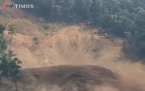 Sạt lở ở vùng cao Đà Nẵng, 3 người mất liên lạc