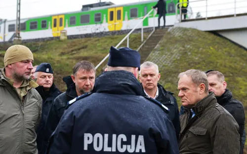 Thủ tướng Tusk: Vụ nổ đường sắt ở Ba Lan là hành vi phá hoại chưa từng có